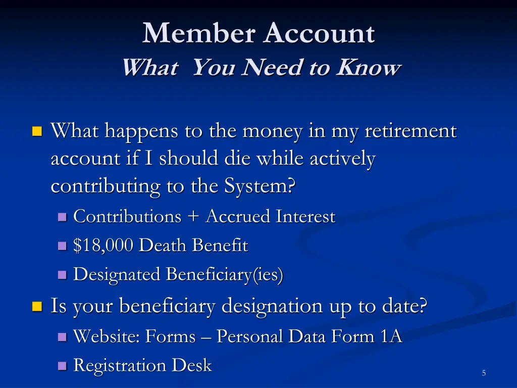 member account what you need to know