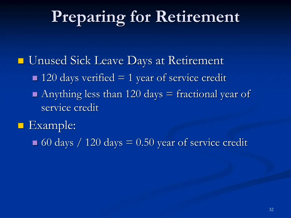 preparing for retirement 2