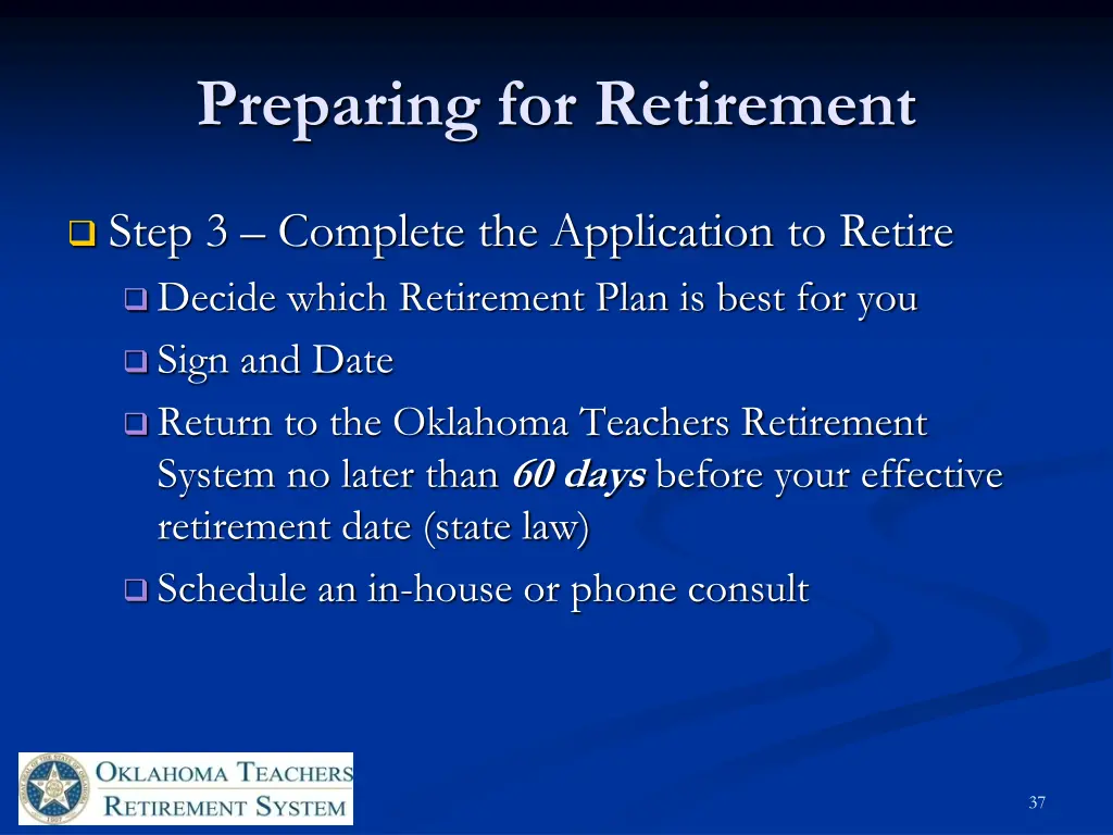 preparing for retirement 3