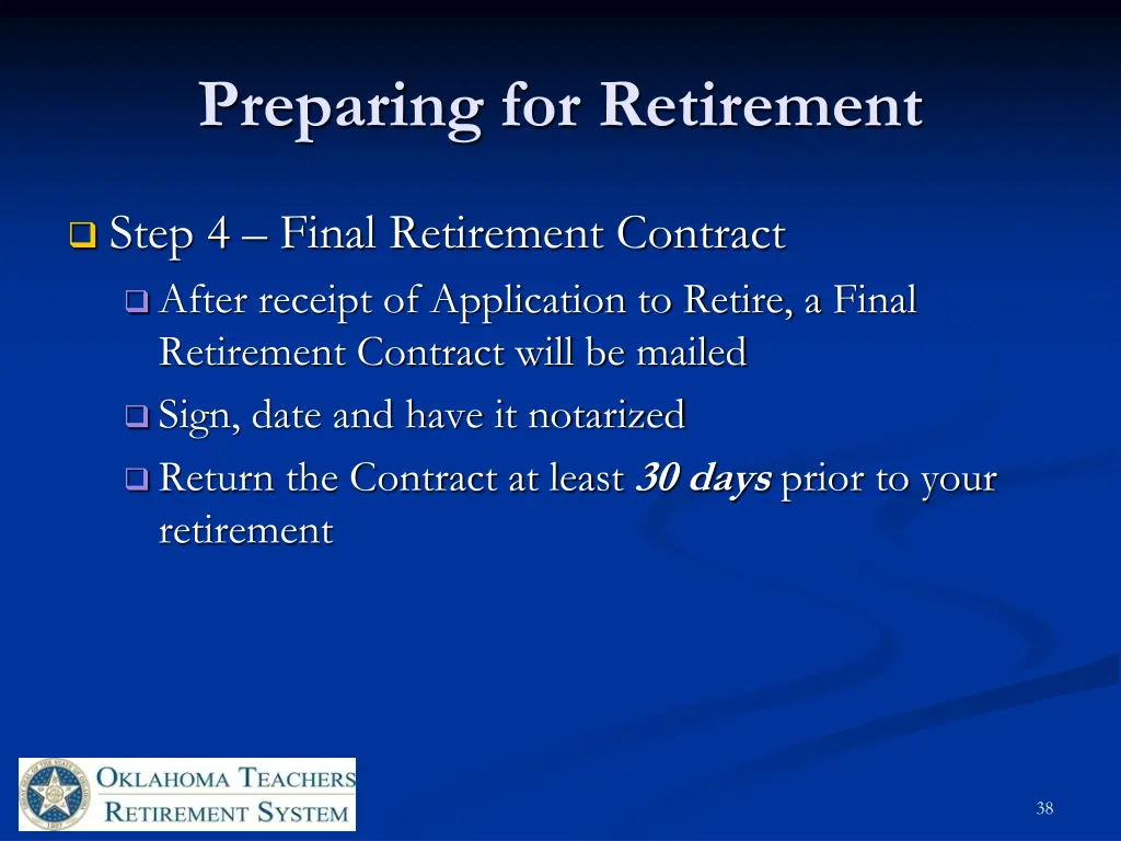 preparing for retirement 4