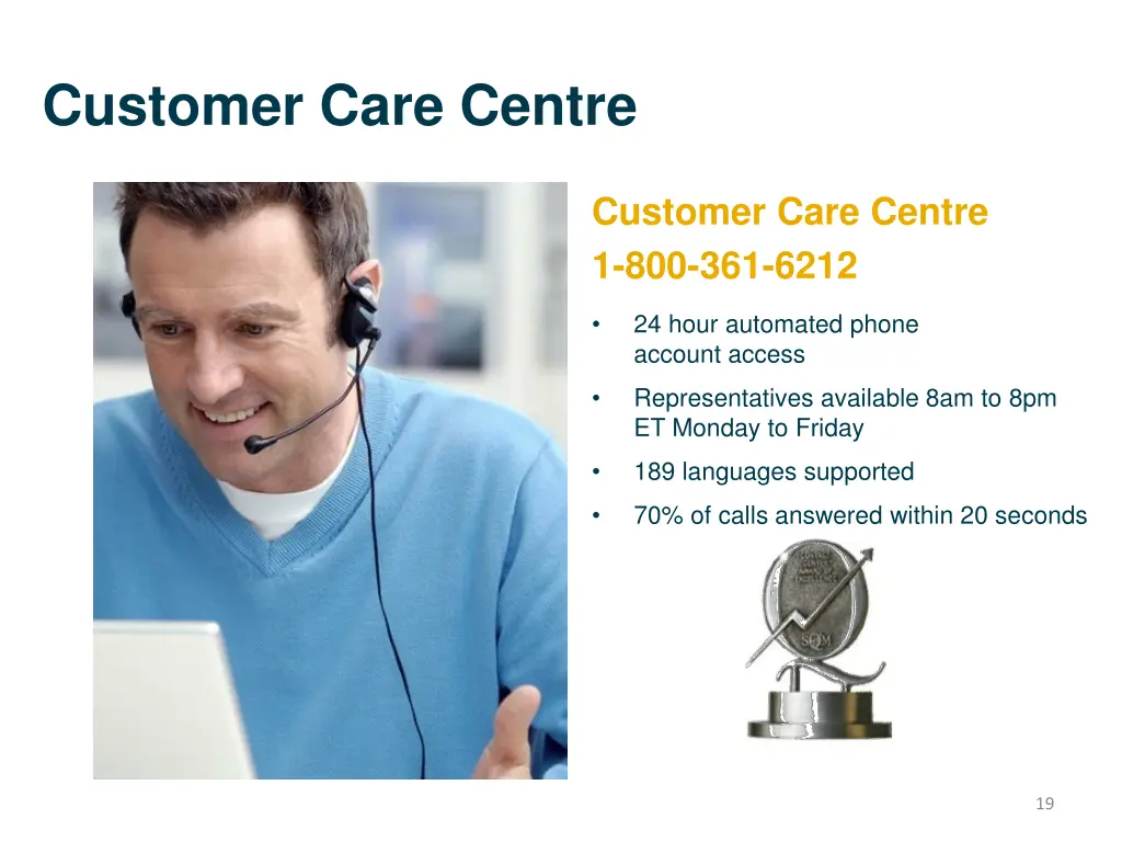 customer care centre