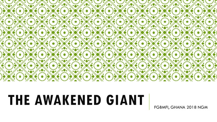 the awakened giant