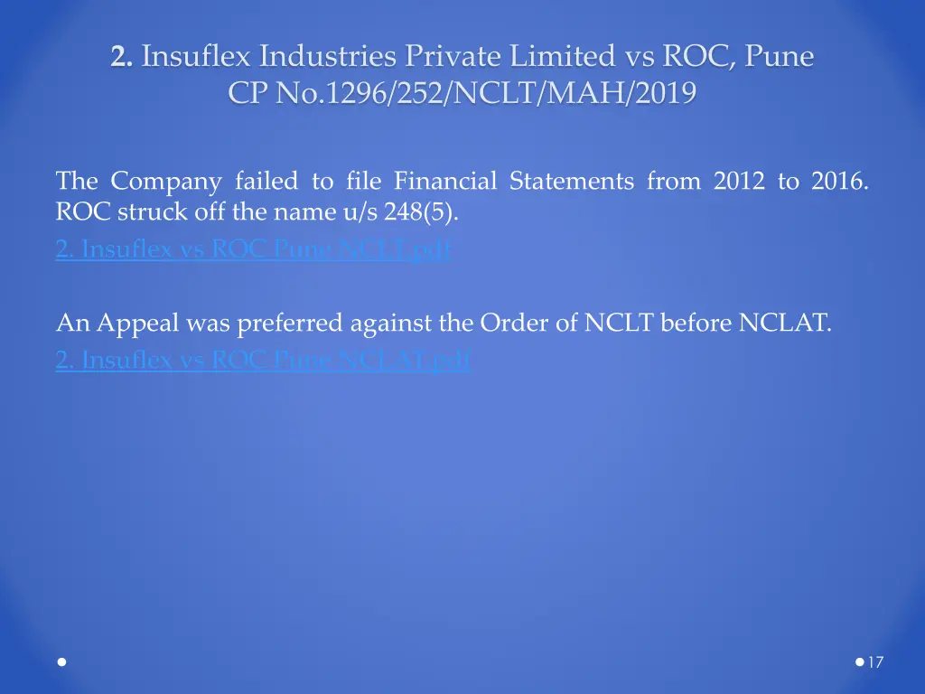 2 insuflex industries private limited vs roc pune