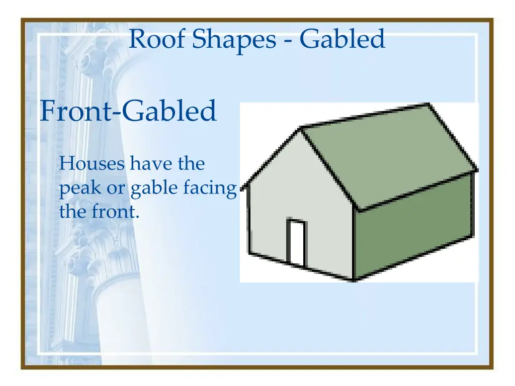 roof shapes gabled 2