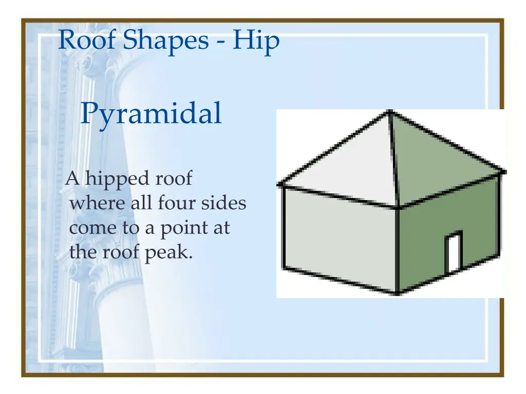 roof shapes hip 1