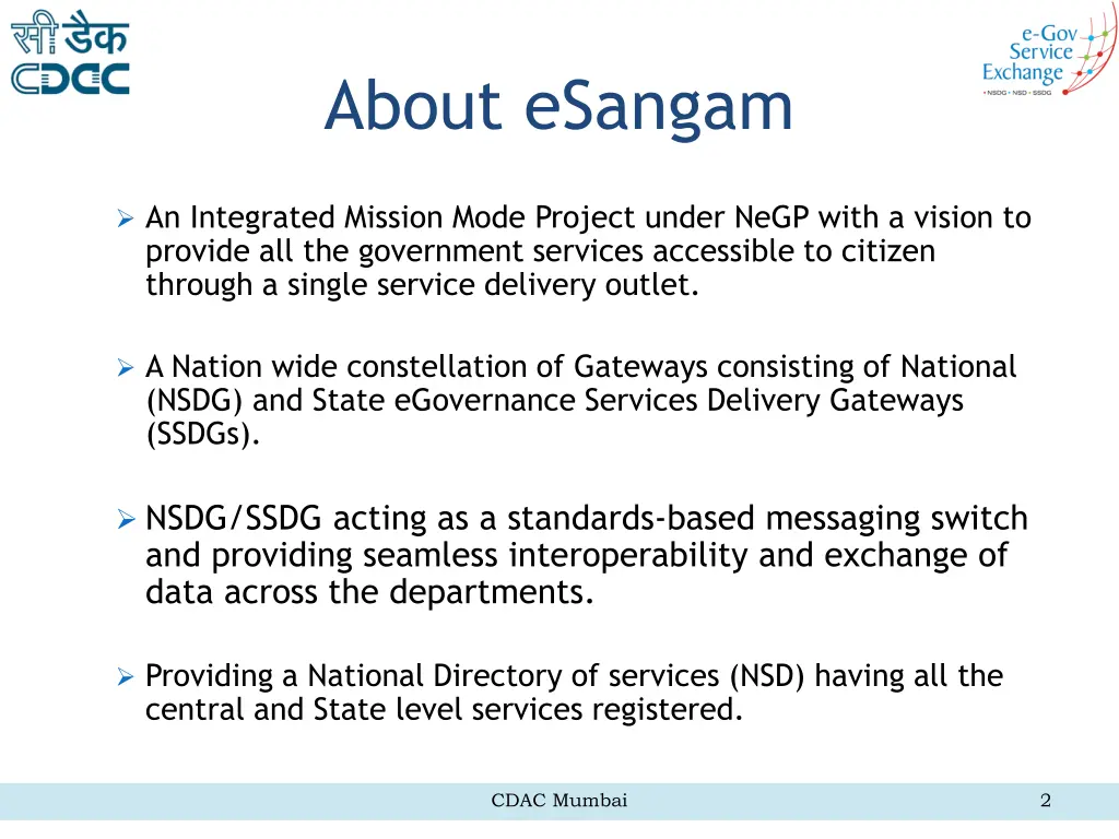 about esangam