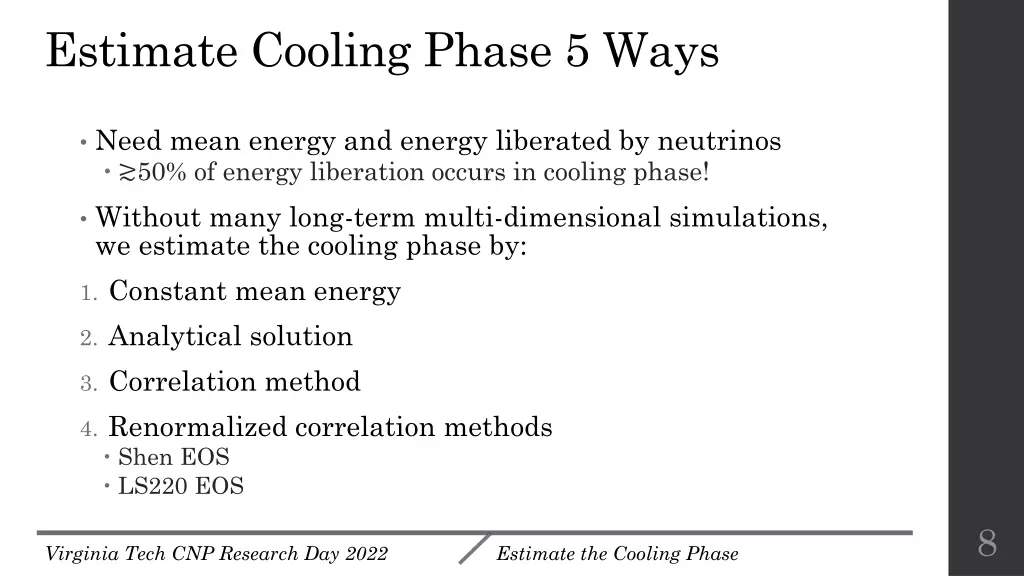 estimate cooling phase 5 ways