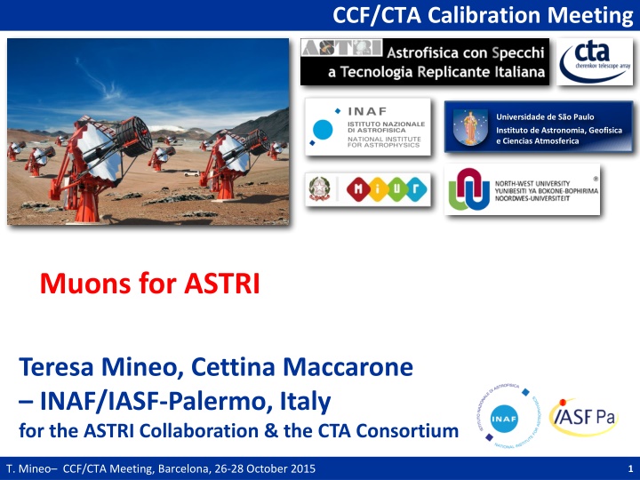 ccf cta calibration meeting