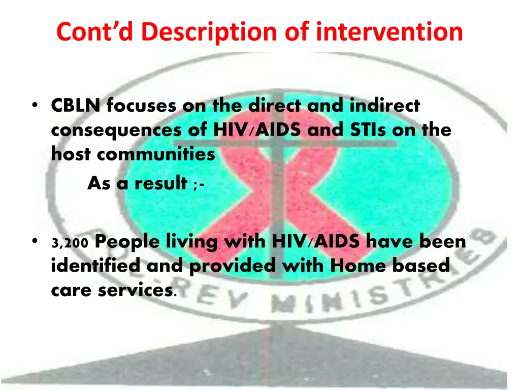 cont d description of intervention 2