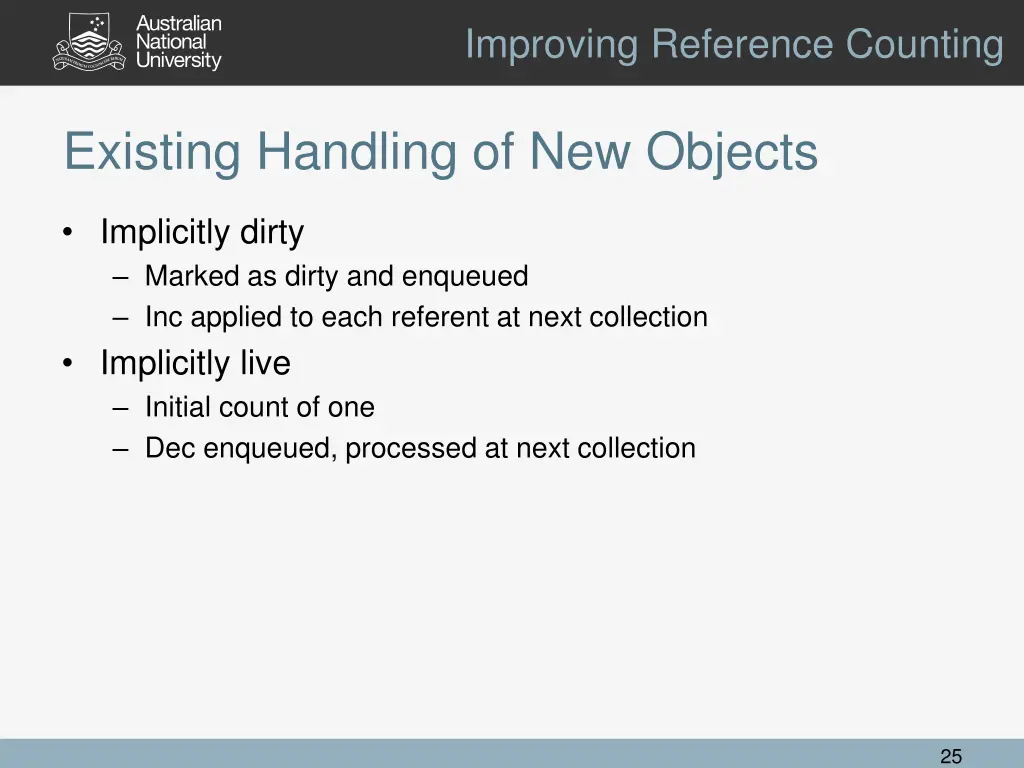 improving reference counting 4