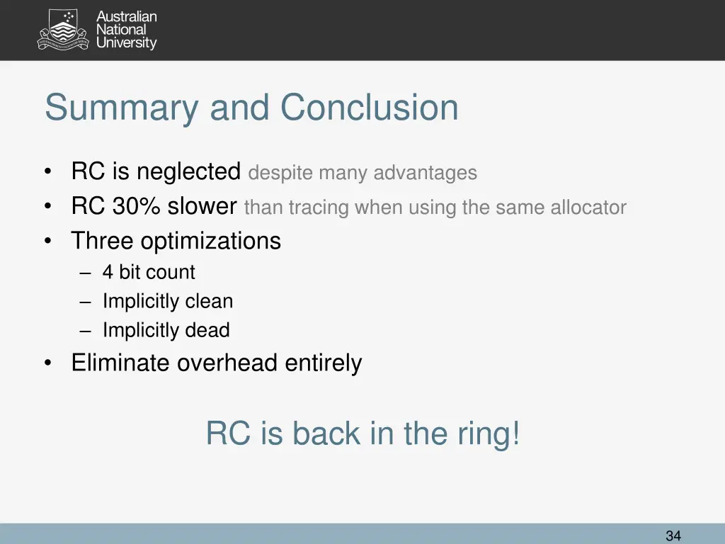 summary and conclusion