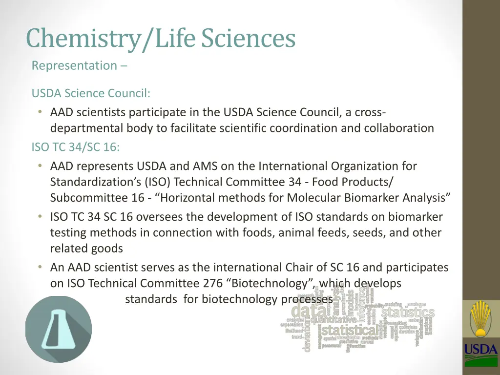 chemistry life sciences representation