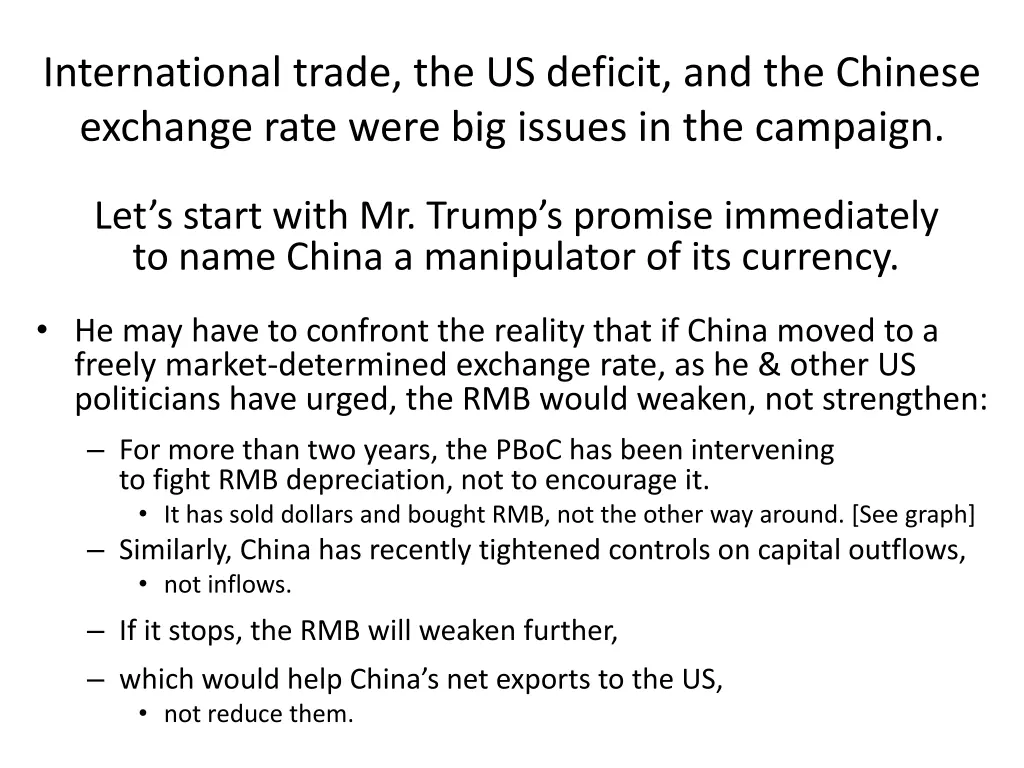 international trade the us deficit