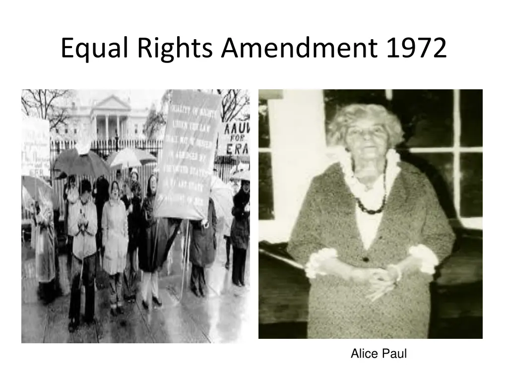 equal rights amendment 1972