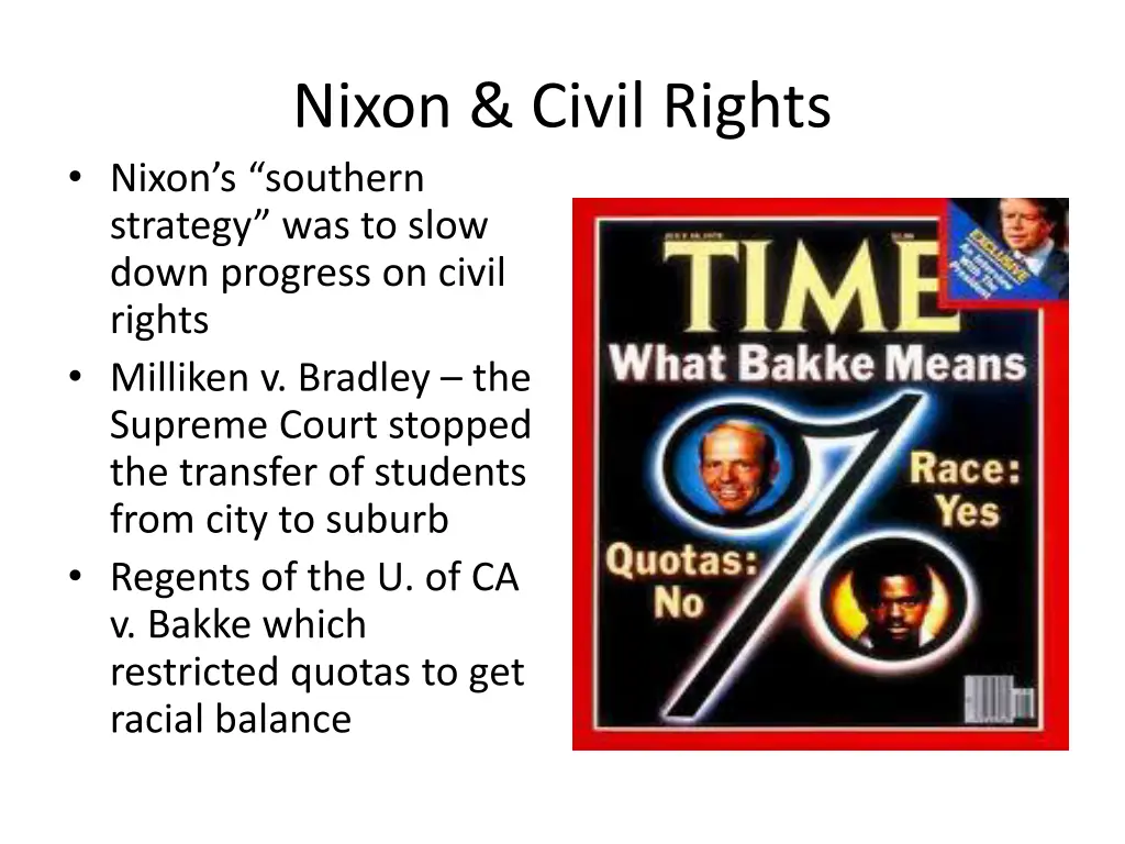 nixon civil rights nixon s southern strategy