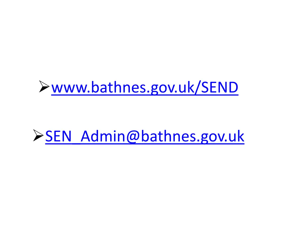 www bathnes gov uk send