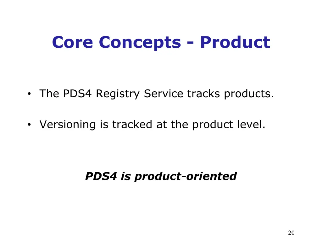 core concepts product 1