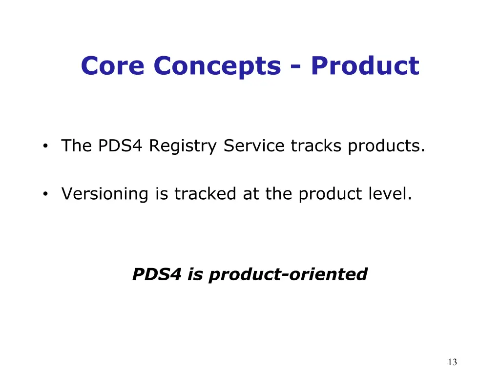 core concepts product