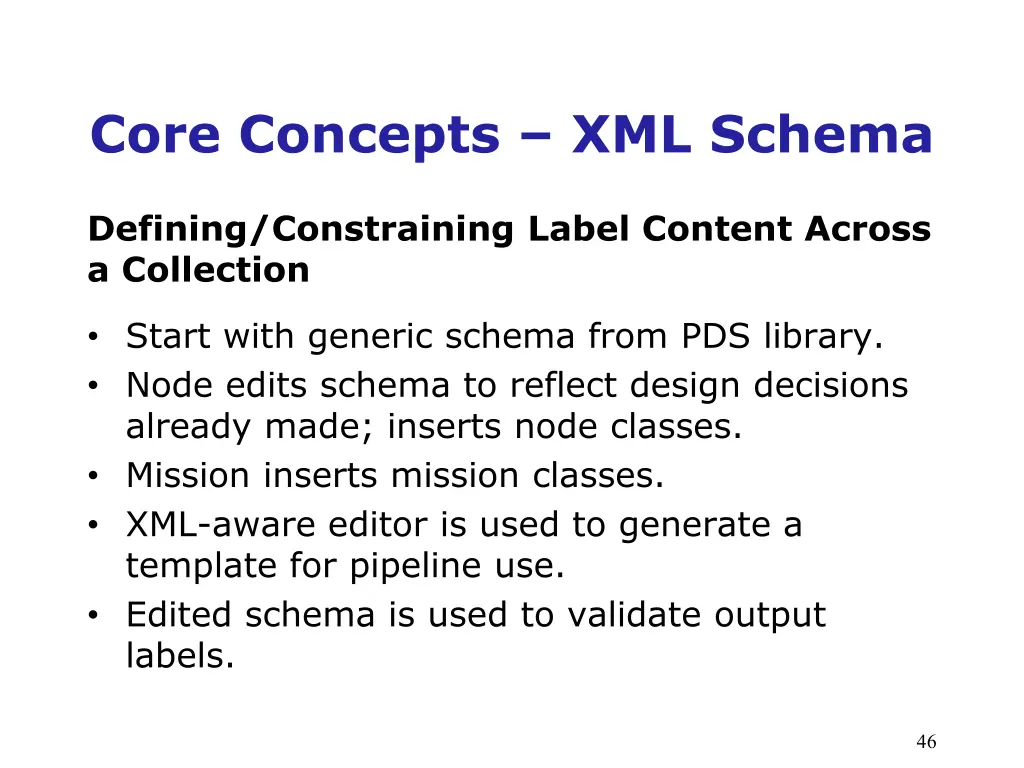 core concepts xml schema 4