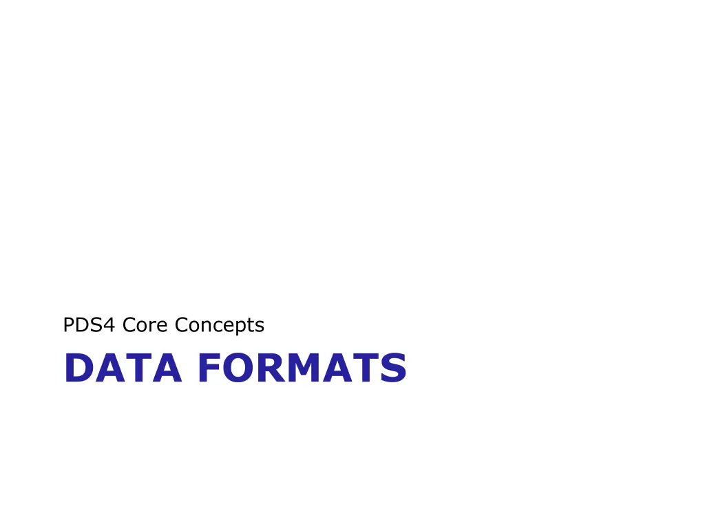 pds4 core concepts 2