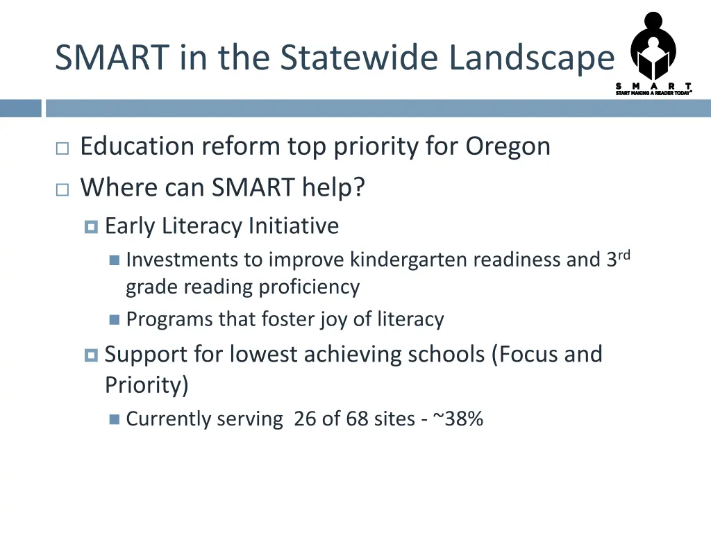 smart in the statewide landscape