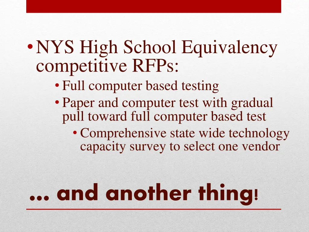 nys high school equivalency competitive rfps full