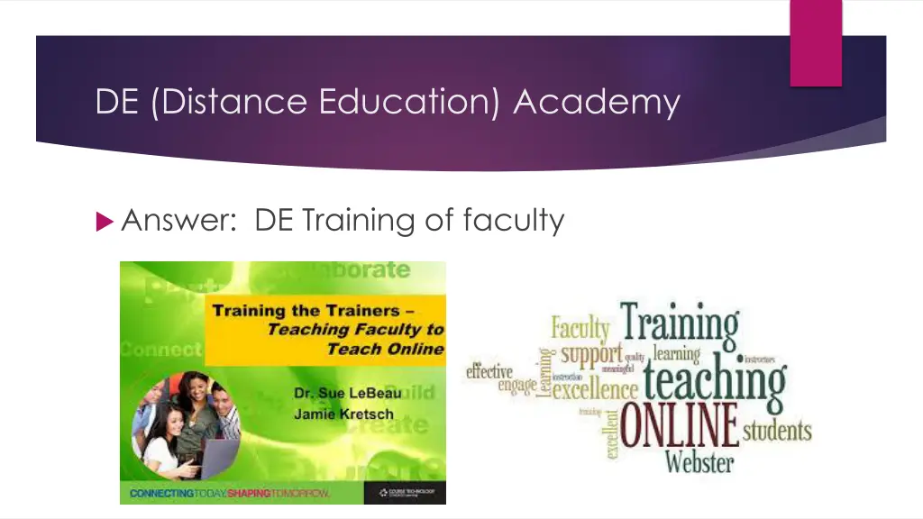 de distance education academy