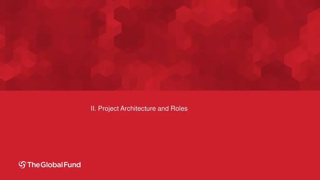 ii project architecture and roles