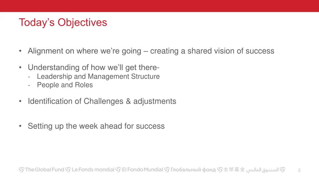 today s objectives