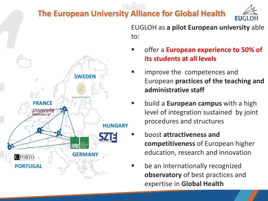 the european university alliance for global health