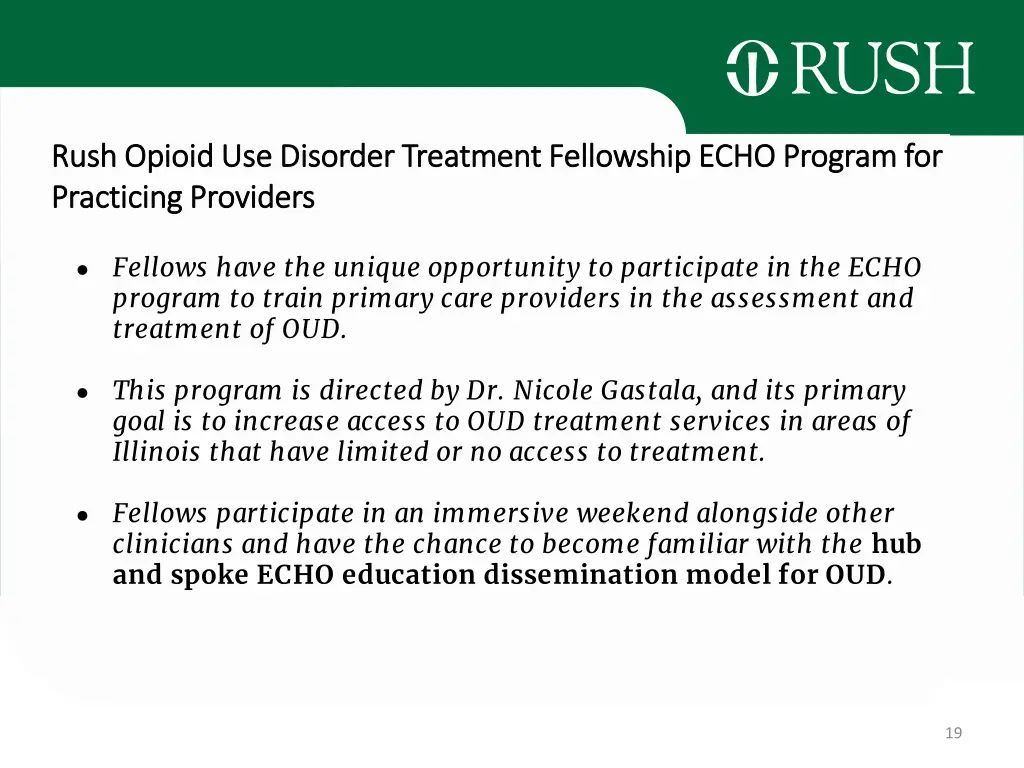 rush opioid use disorder treatment fellowship