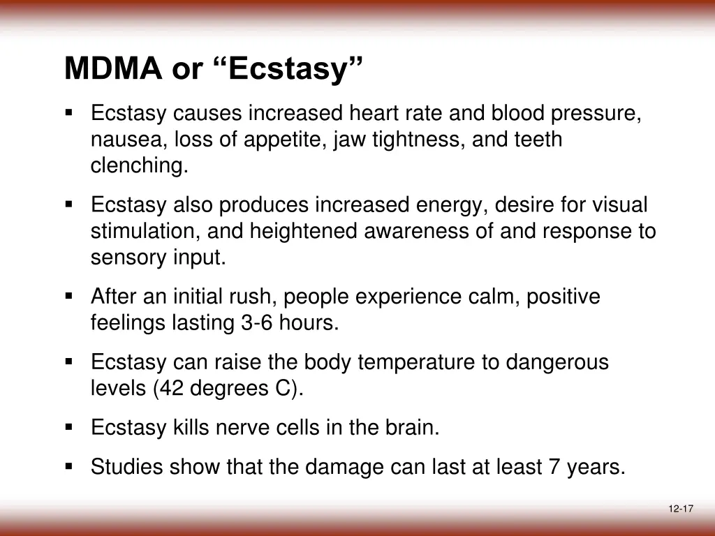 mdma or ecstasy