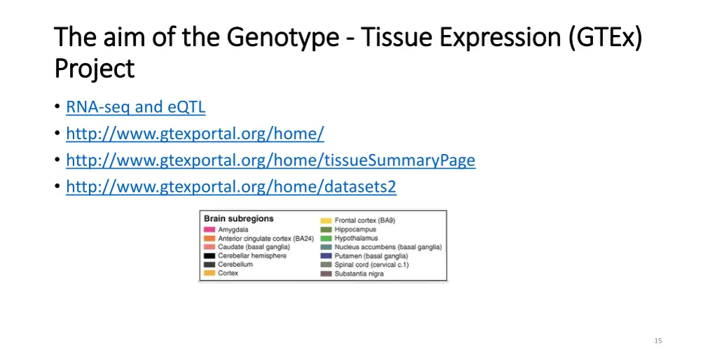 the aim of the genotype the aim of the genotype