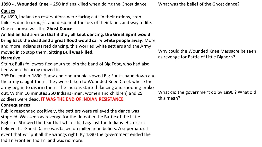 1890 wounded knee 250 indians killed when doing