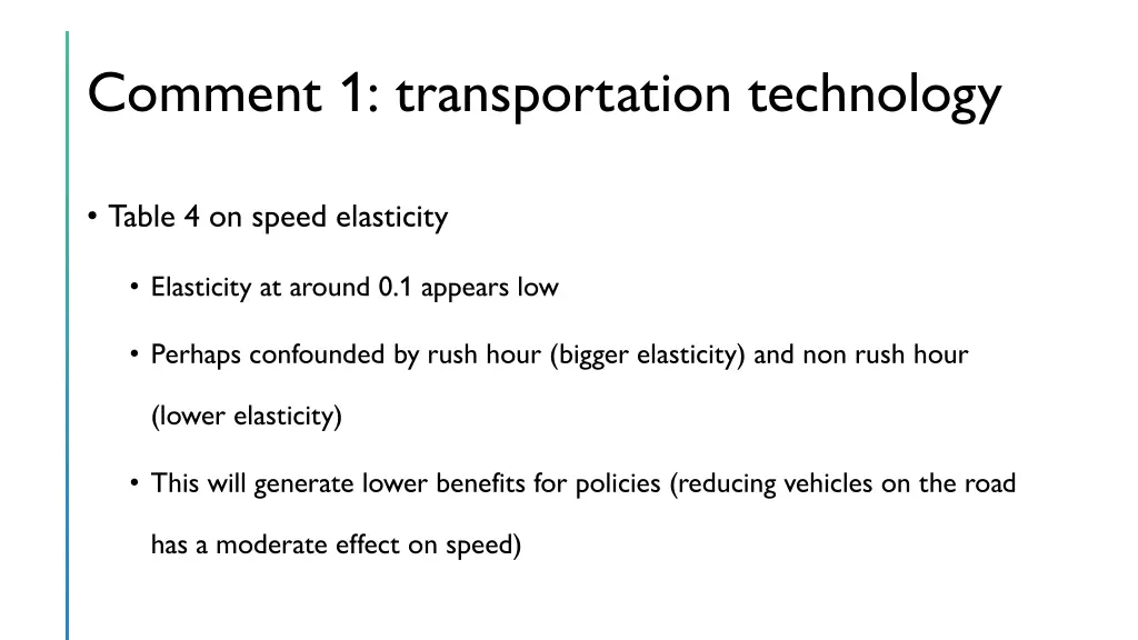 comment 1 transportation technology 1