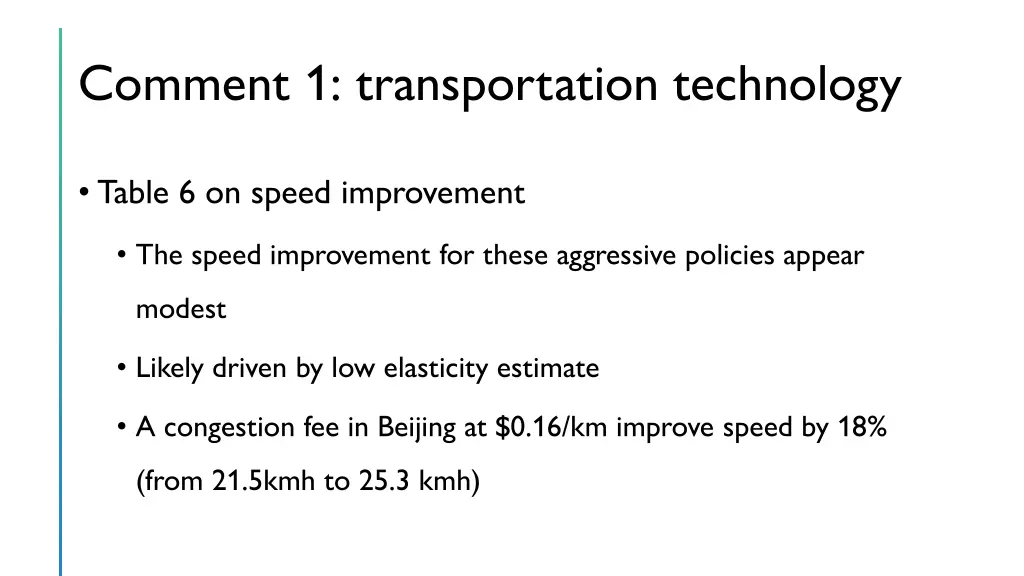 comment 1 transportation technology 2