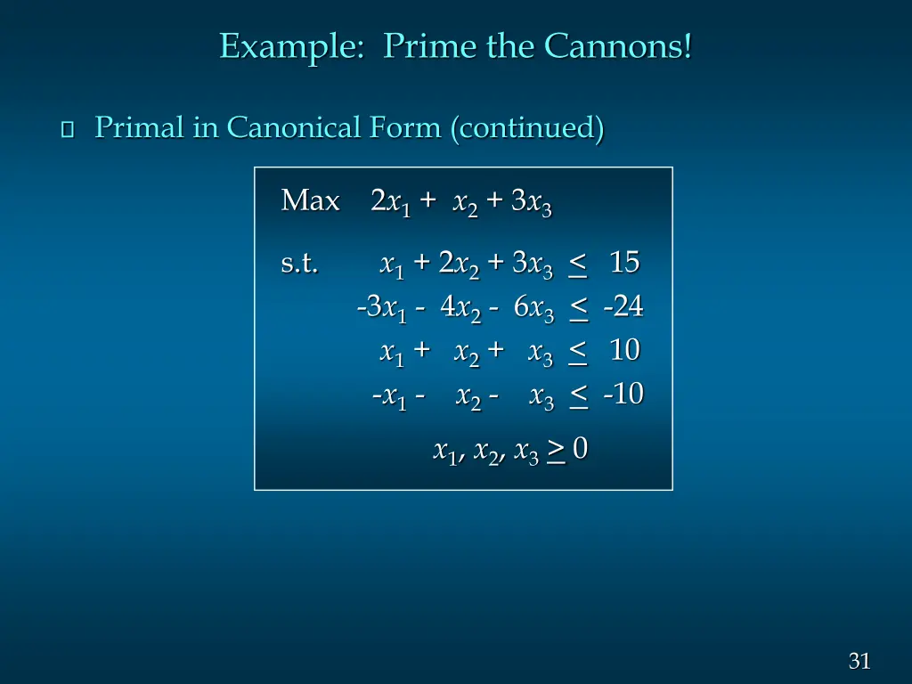 example prime the cannons 2