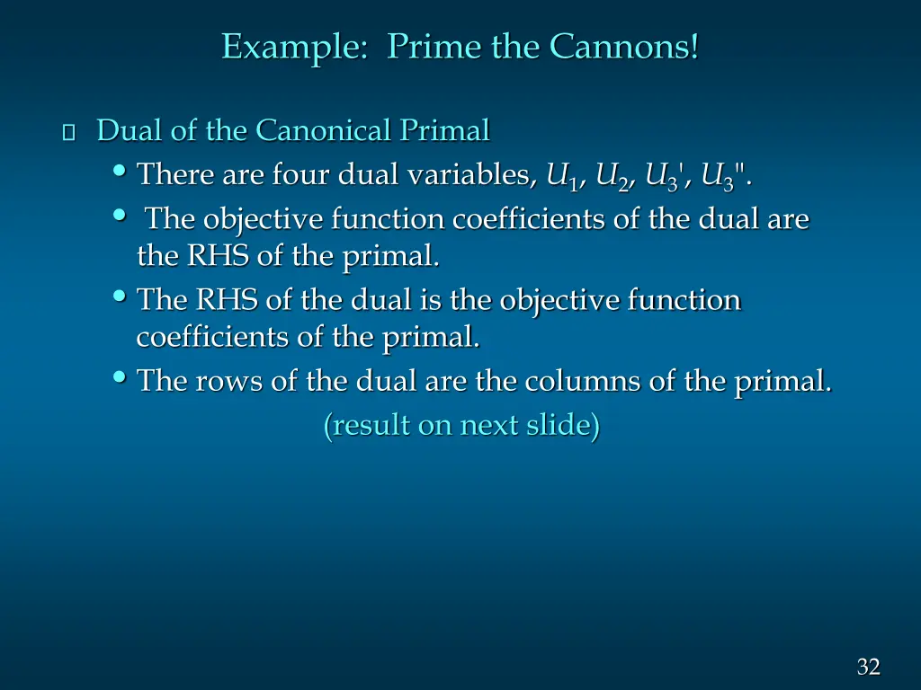 example prime the cannons 3