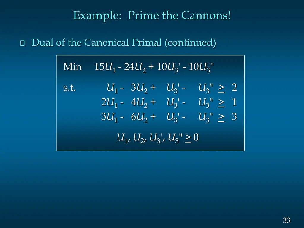 example prime the cannons 4