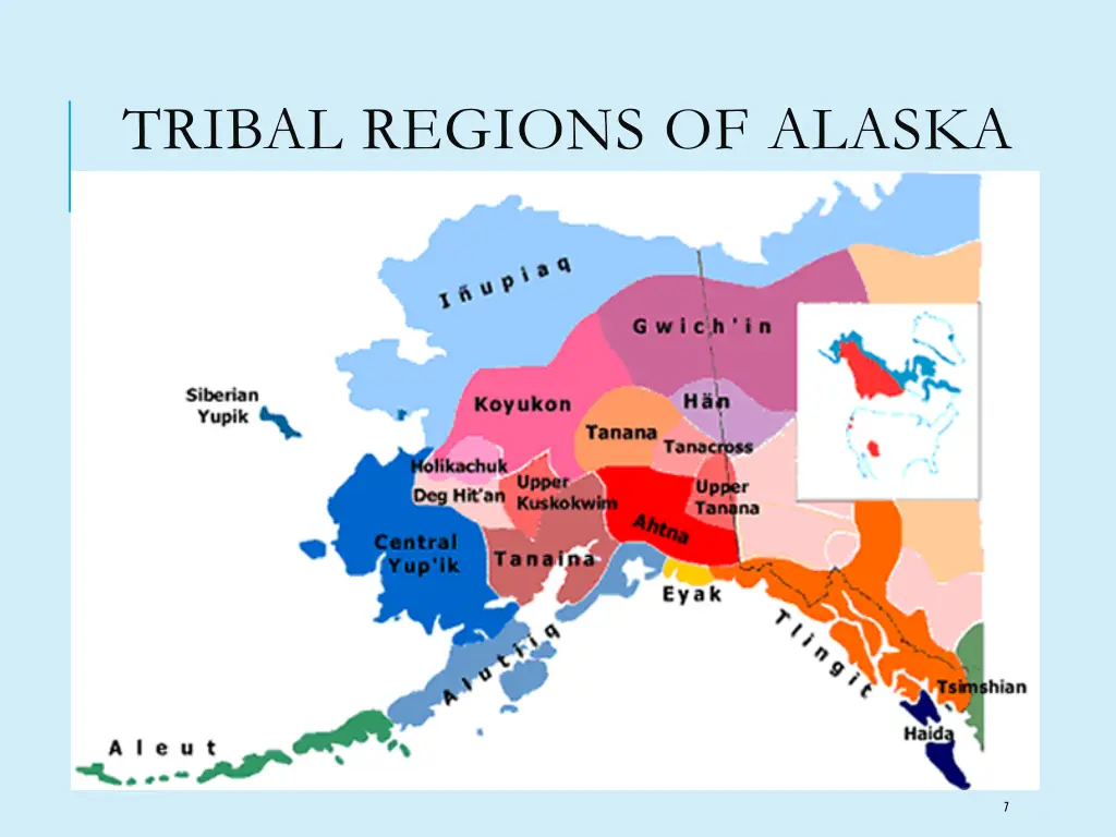 tribal regions of alaska