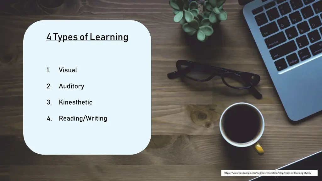 4 types of learning