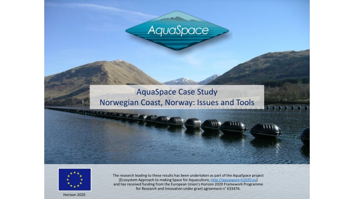 aquaspace case study norwegian coast norway