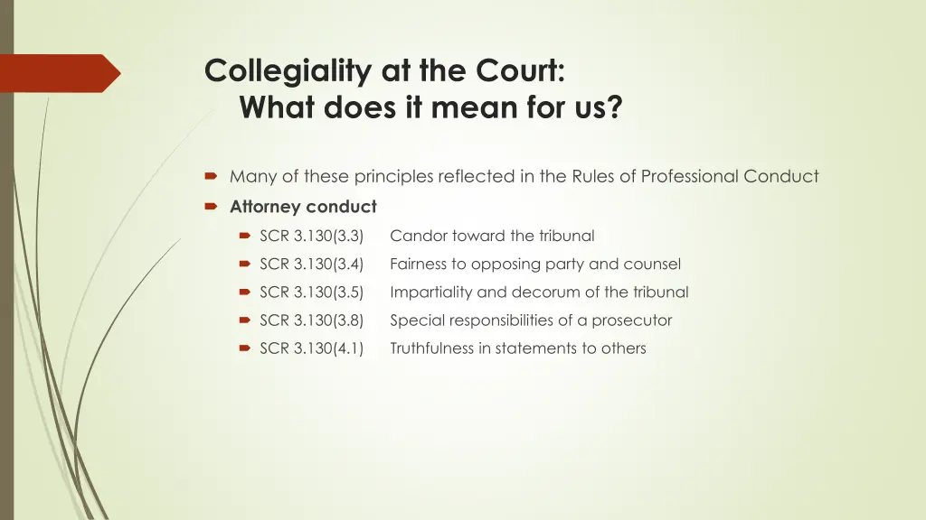 collegiality at the court what does it mean for us 1