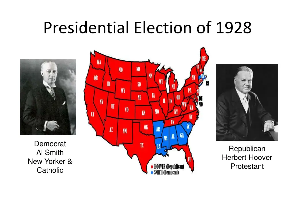 presidential election of 1928