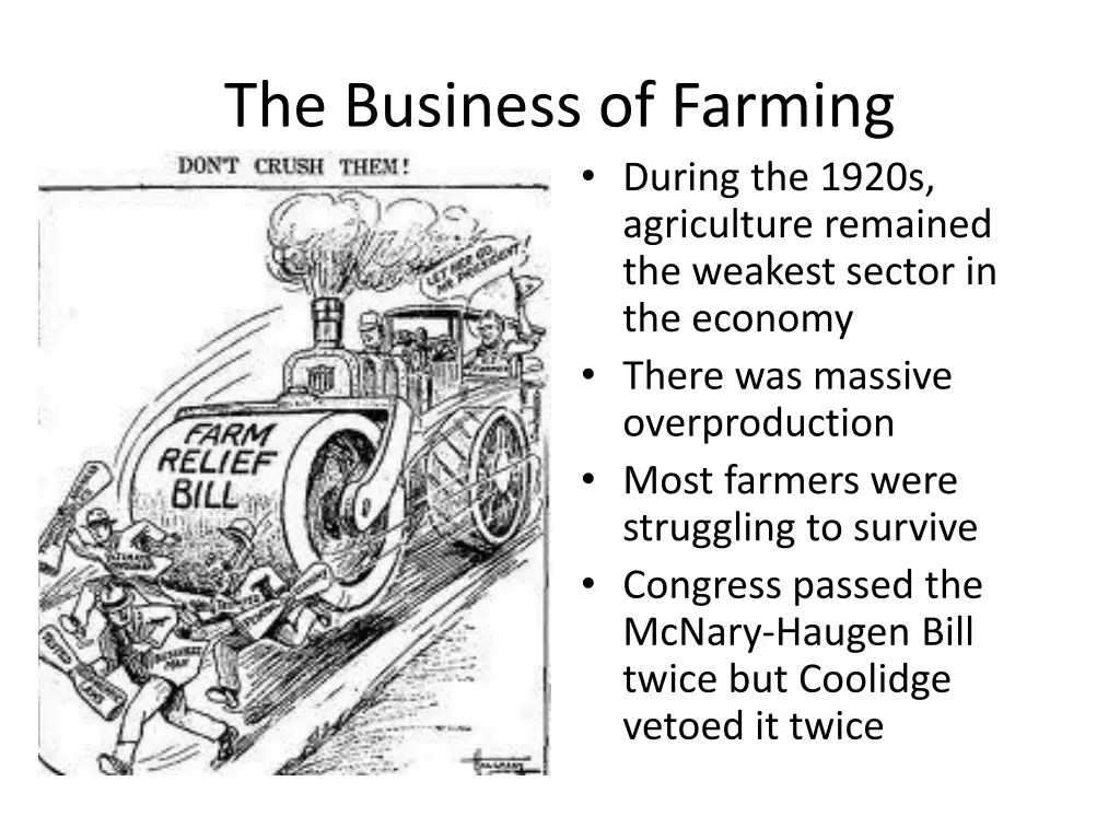 the business of farming