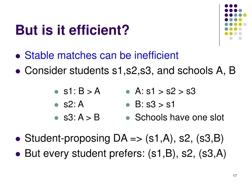 but is it efficient