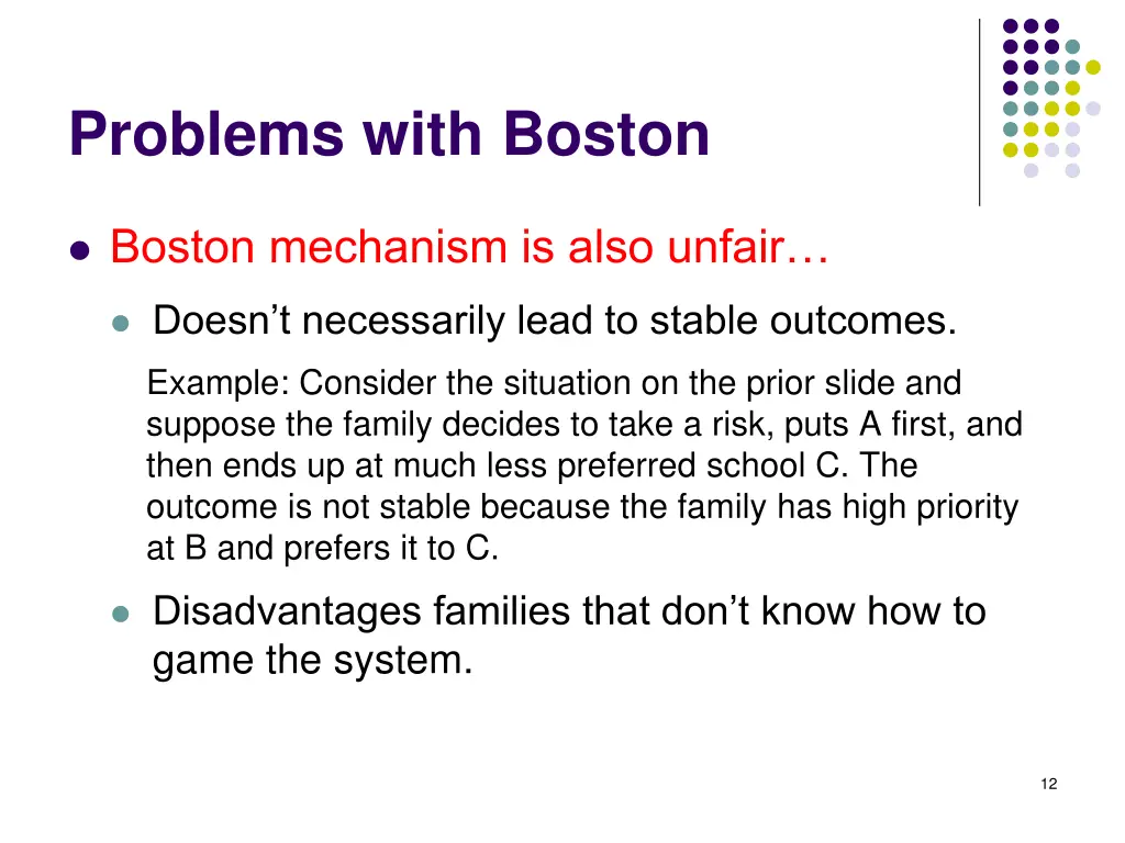 problems with boston 1