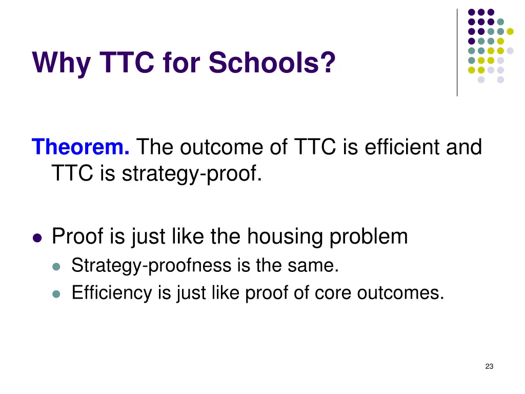 why ttc for schools