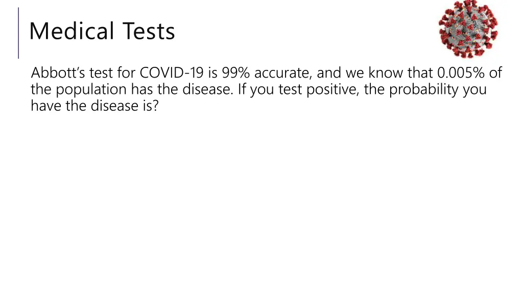 medical tests