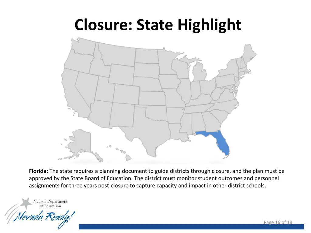 closure state highlight